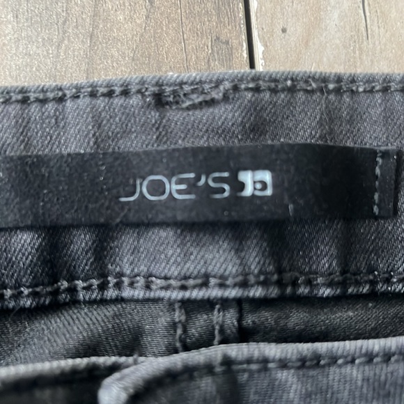 Joes Jeans Washed Black Distressed Holed Knee size 31 Great Condition Nordy Rack - Picture 3 of 12